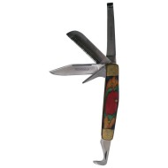 El Cuchillo Del Jinete Mango Multicolor